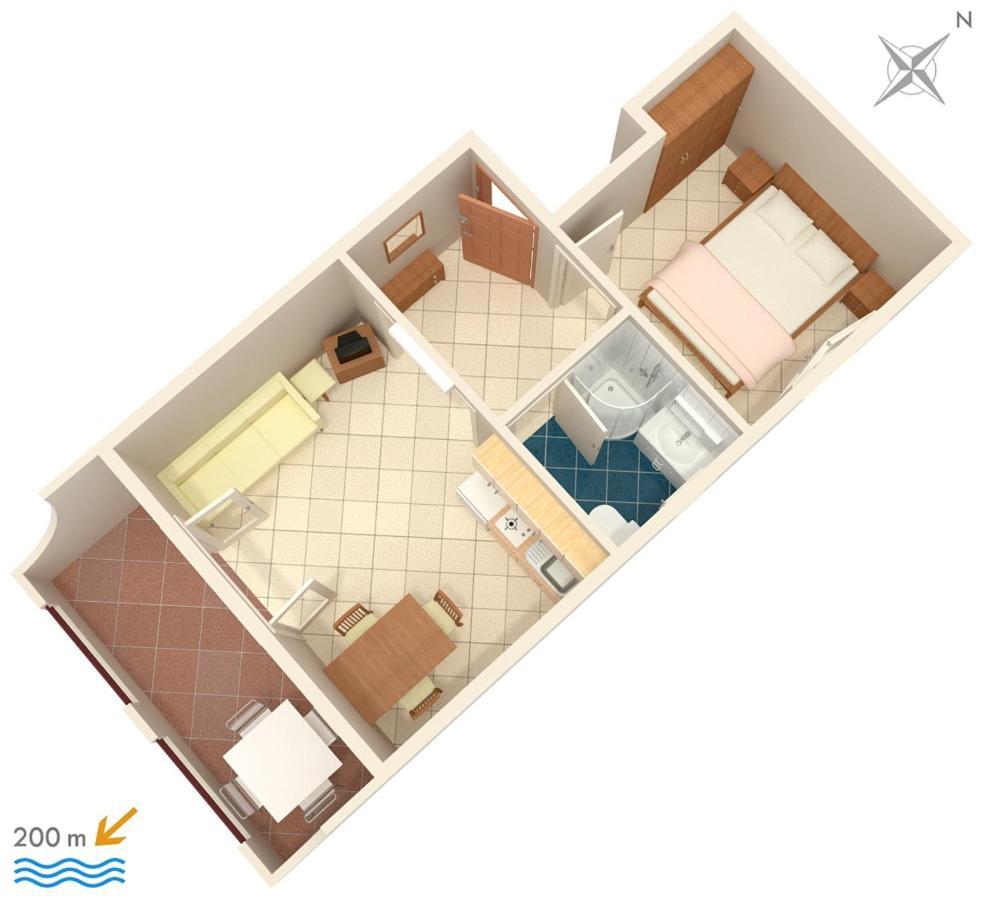 Apartments With A Parking Space Baska Voda, Makarska - 2709 Εξωτερικό φωτογραφία